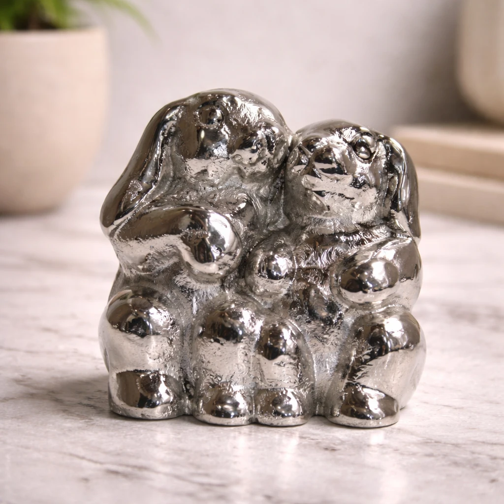 aluminium-couple-bunny-figurines