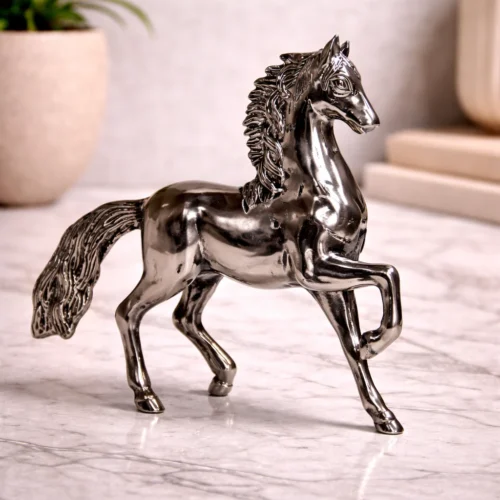 Aluminum Horse Figurine