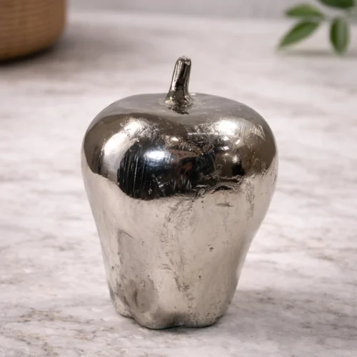 Polished apple figurine