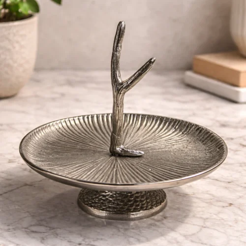 Elegant Aluminium Platter